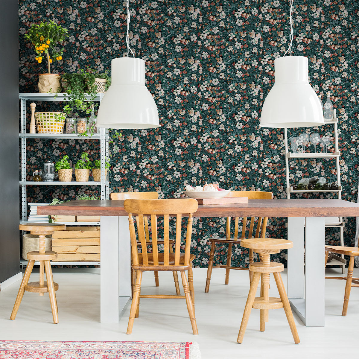 Floral Tapestry Wallpaper - Coordonne