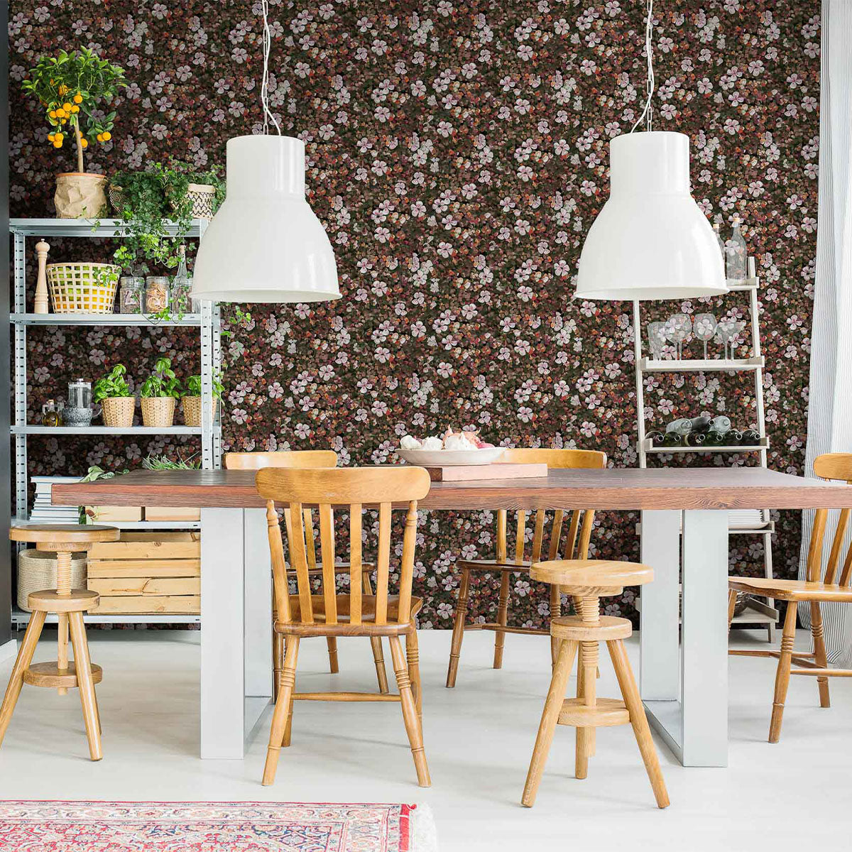Floral Tapestry Wallpaper - Coordonne