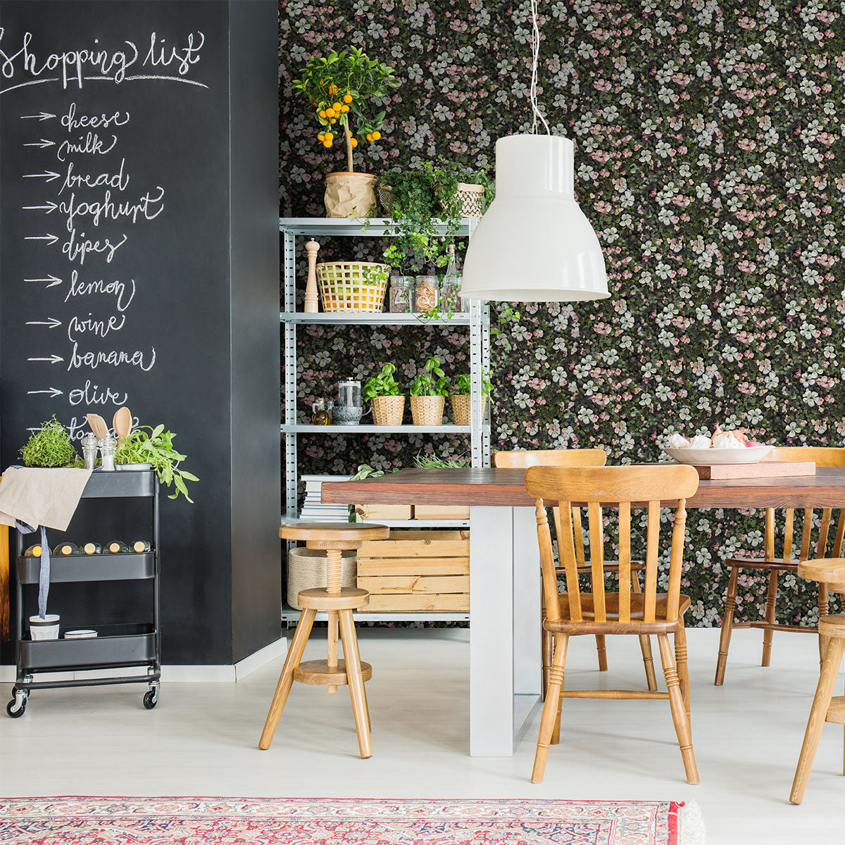 Floral Tapestry Wallpaper - Coordonne