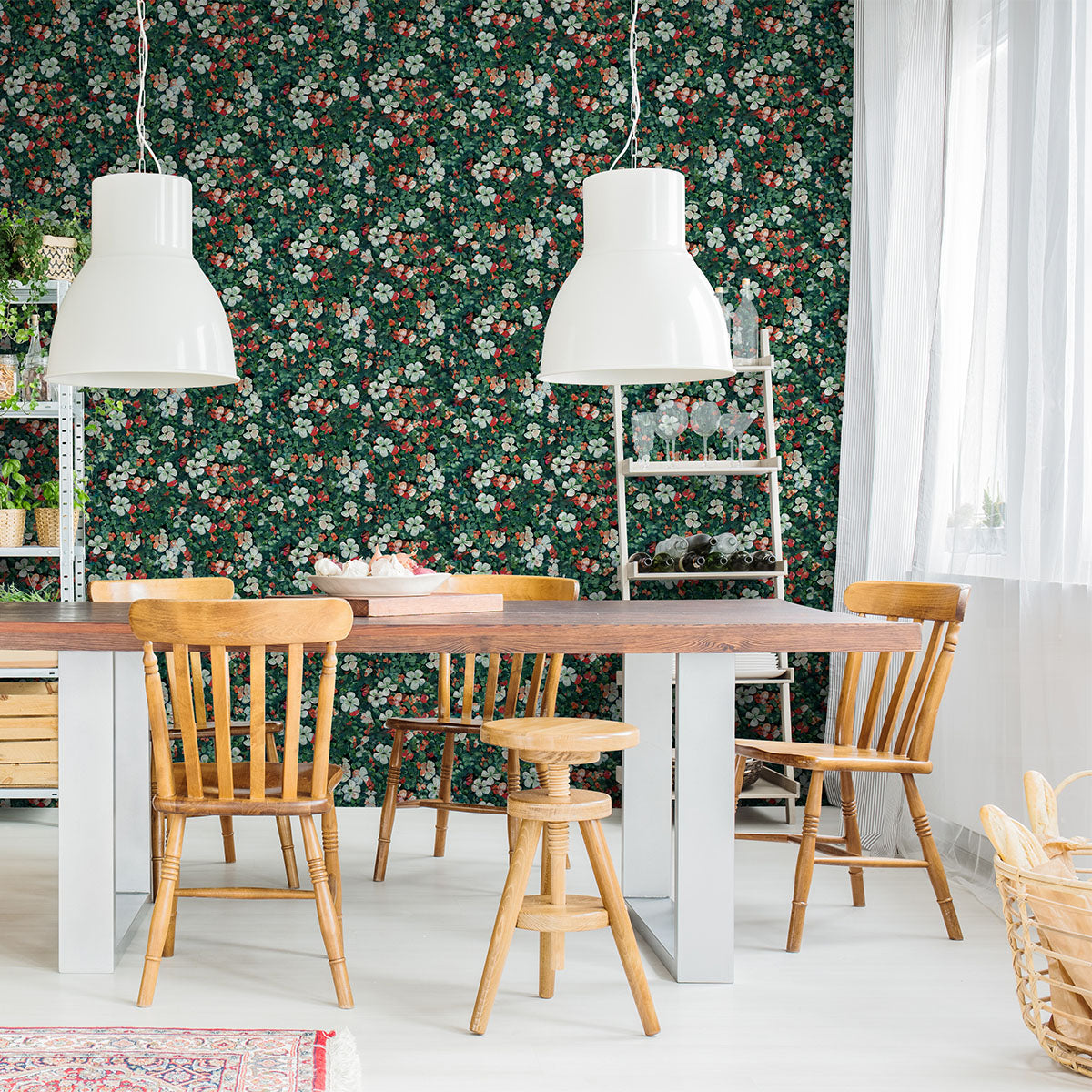 Floral Tapestry Wallpaper - Coordonne