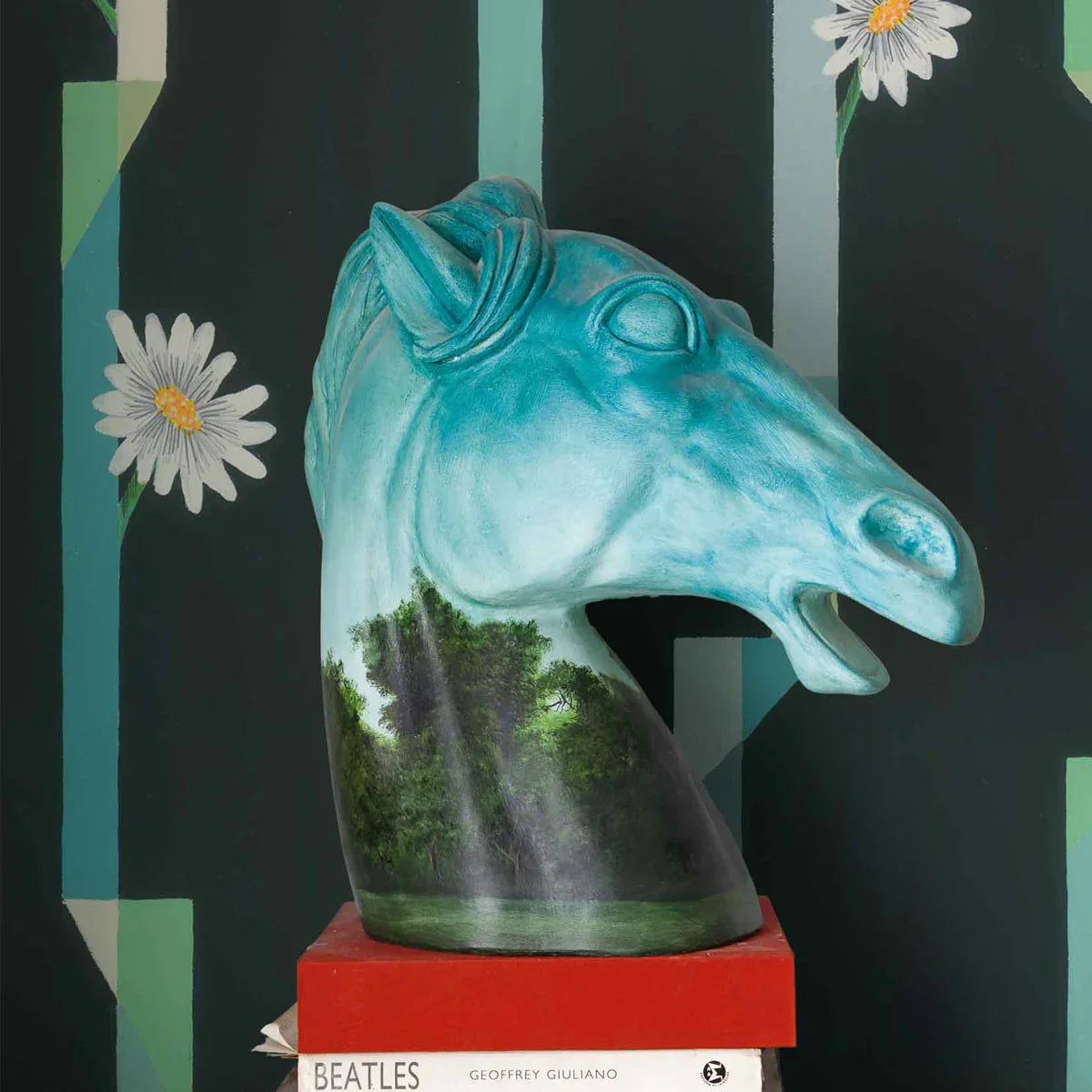 Flor de Cactus Mural Wallpaper - Coordonne