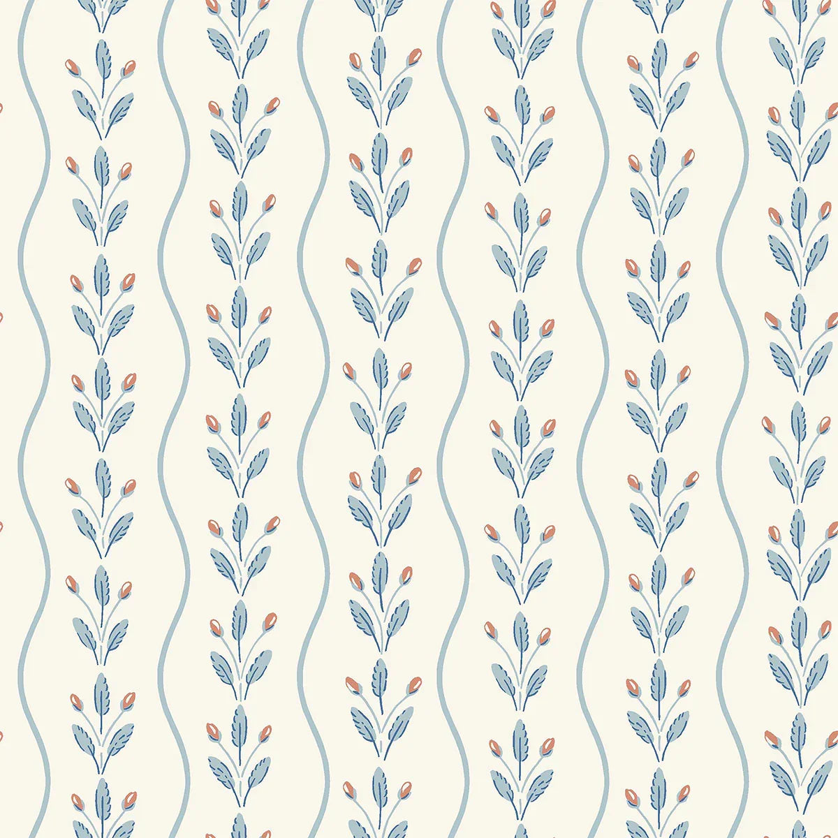 Flower Buds Wallpaper - Borastapeter