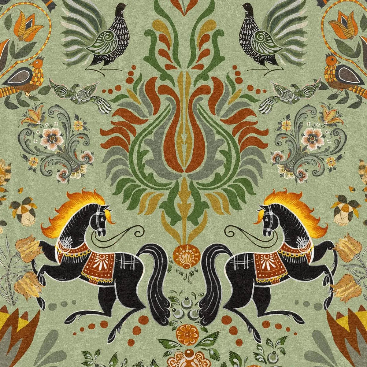 The Folk Parade Wallpaper - Mind The Gap