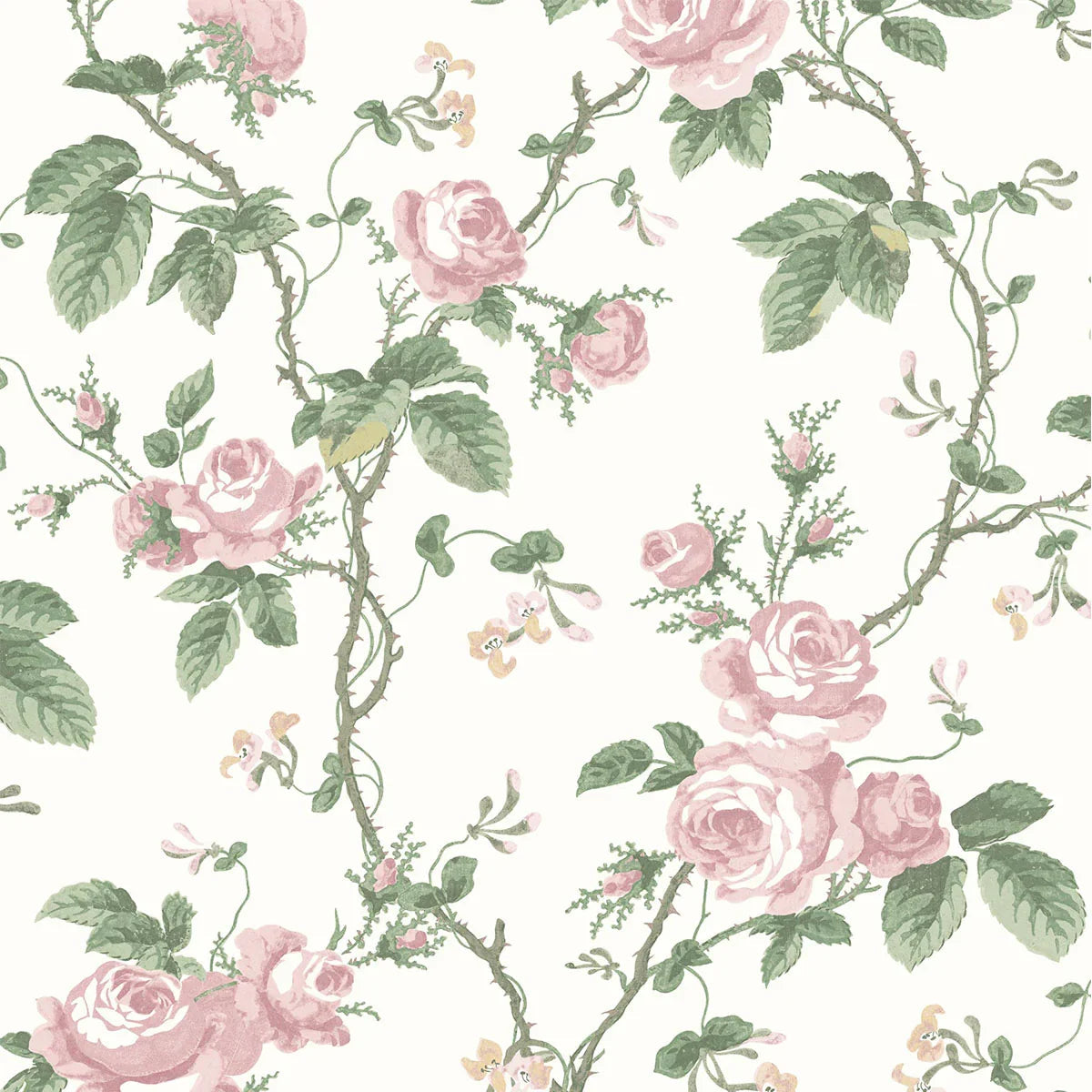 French Roses Wallpaper - Borastapeter
