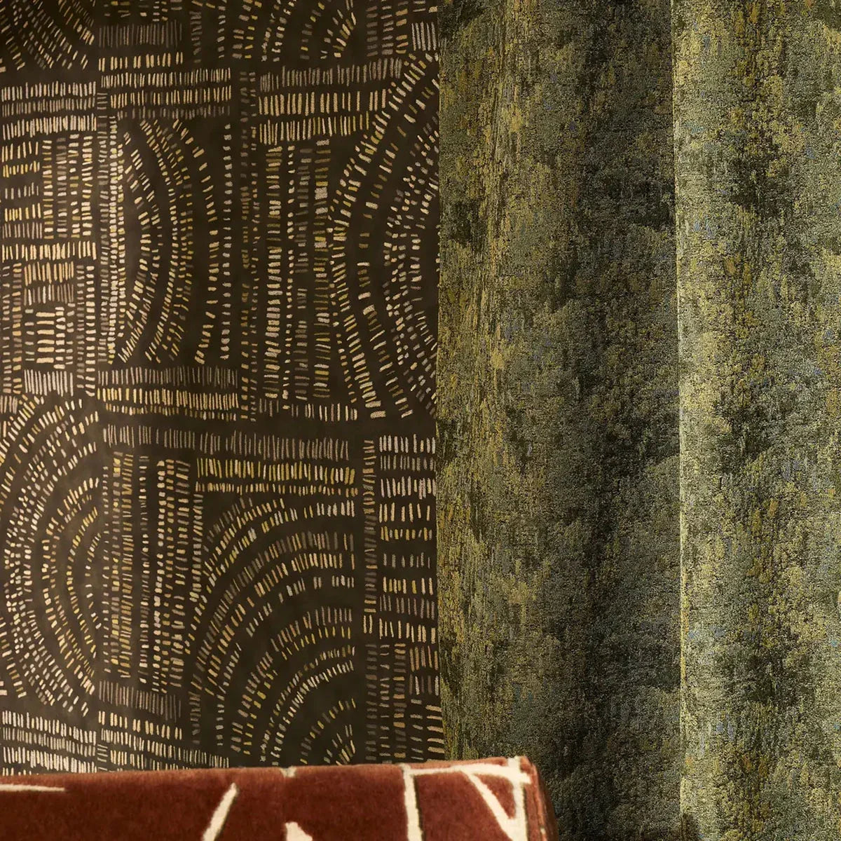 Frescoes Wallpaper Wide Width - Harlequin