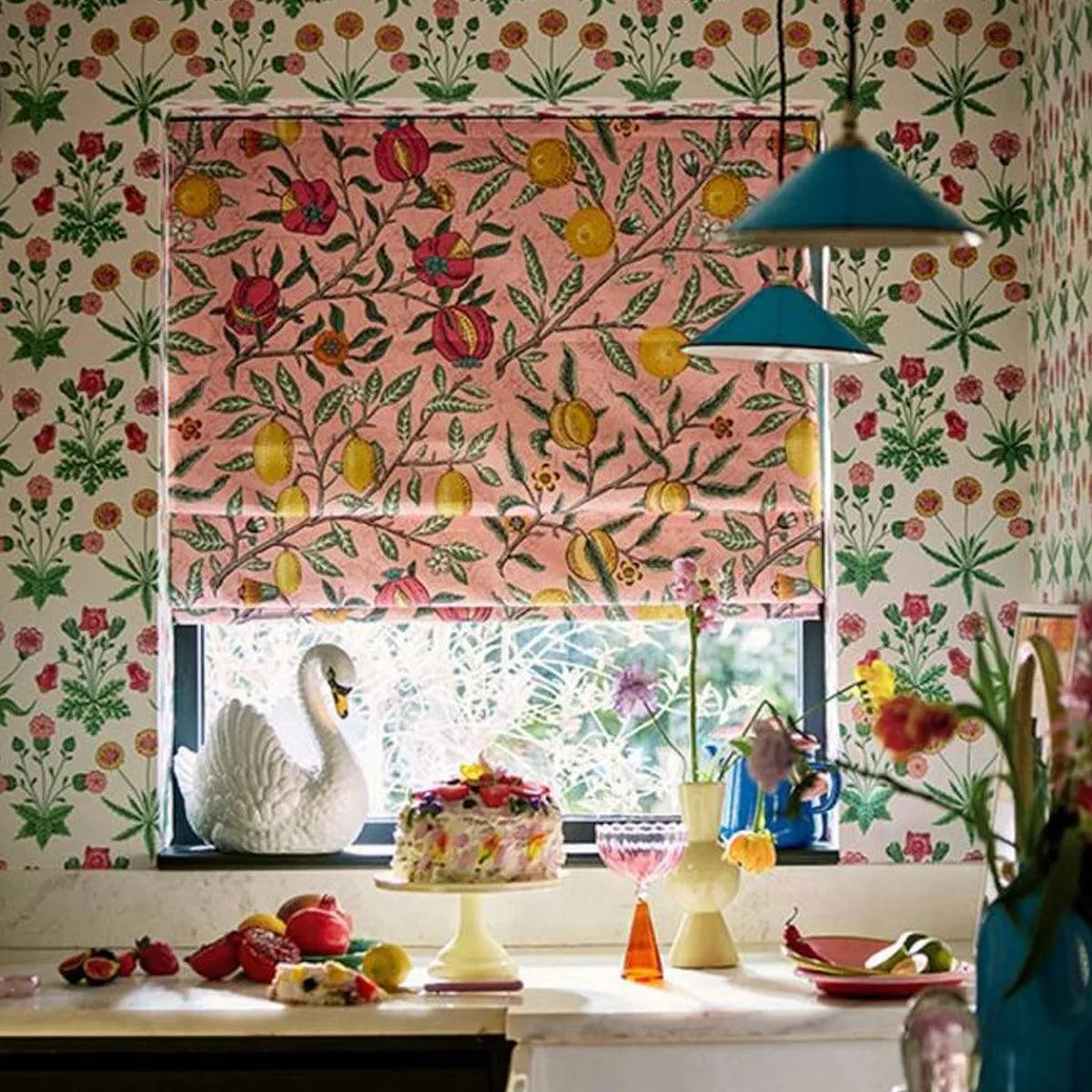 Fruit Cotton Fabric - Morris & Co