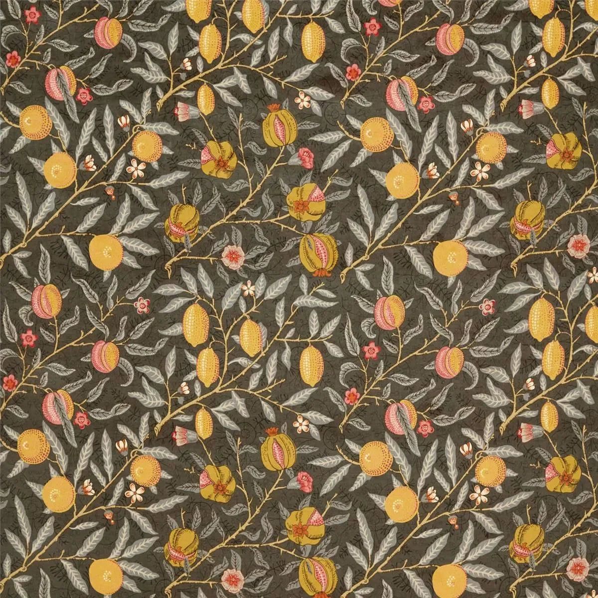Fruit Velvet Fabric - Morris & Co