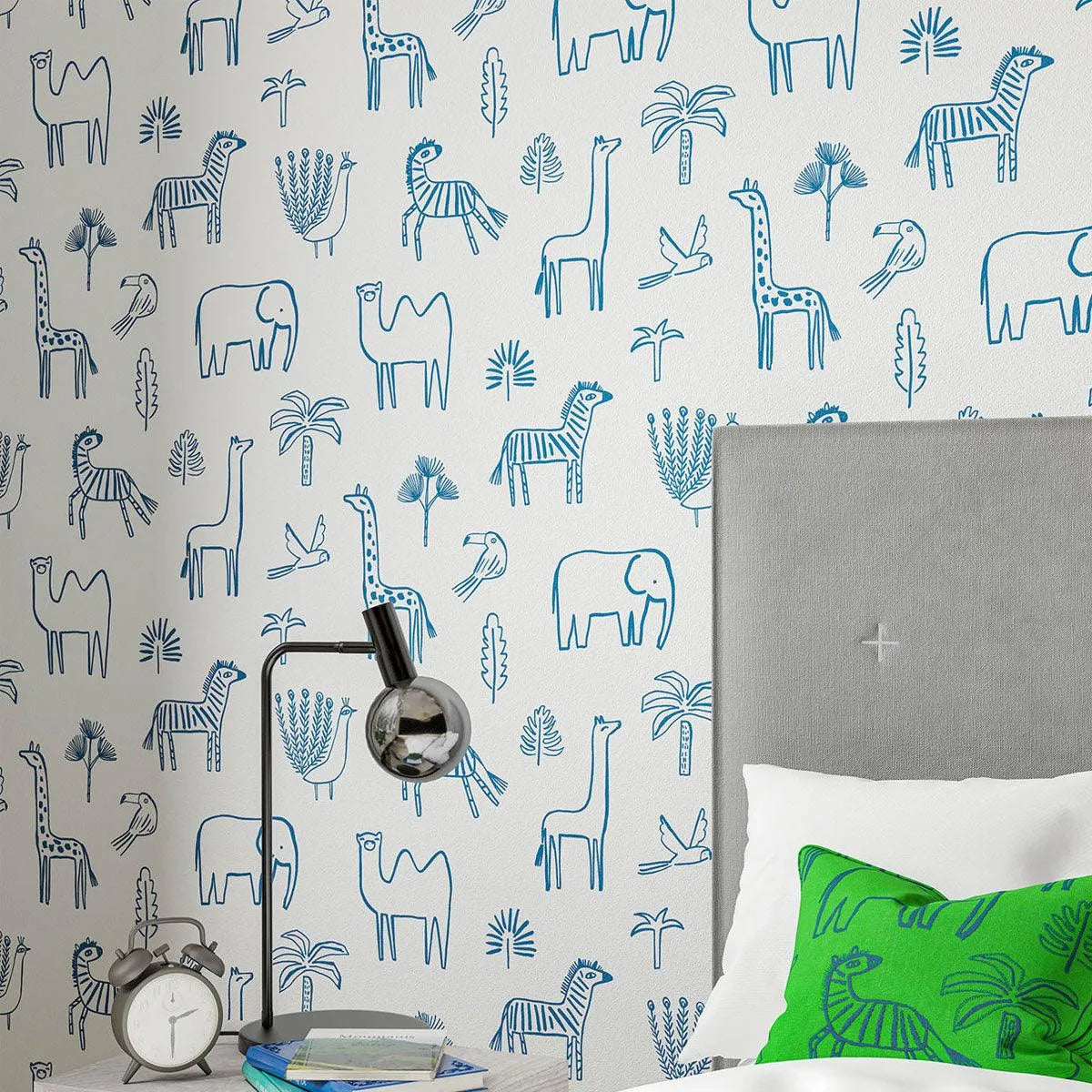 Funky Jungle Wallpaper - Harlequin