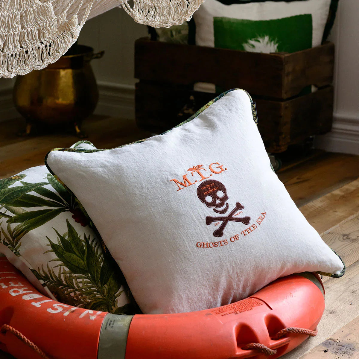Ghost Of The Sea Cushion - Mind The Gap