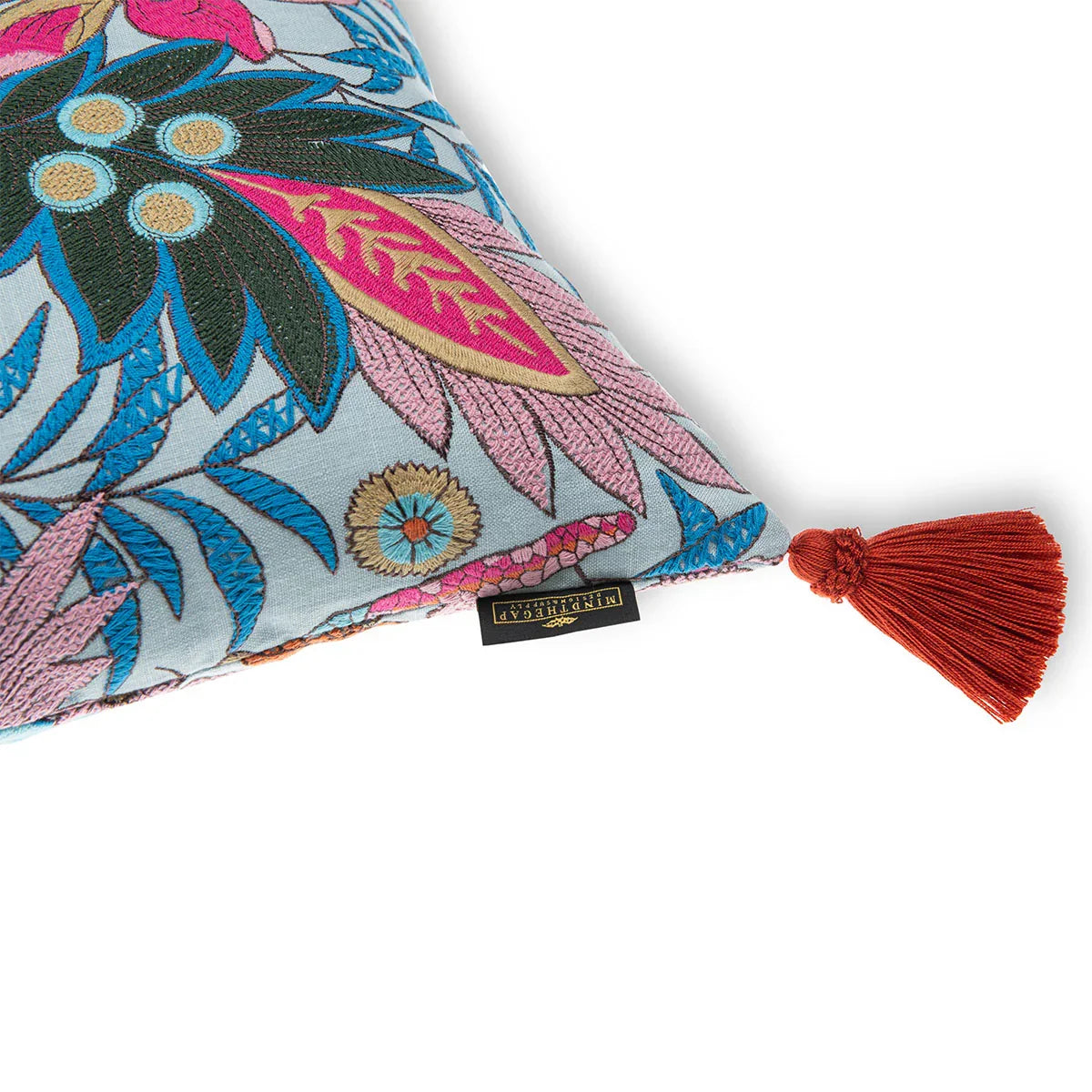 Giardino Segreto Embroidery Cushion - Mind The Gap