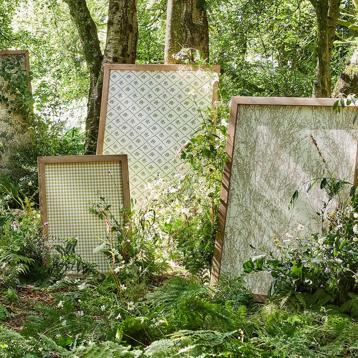 Gingham Wallpaper - Sanderson