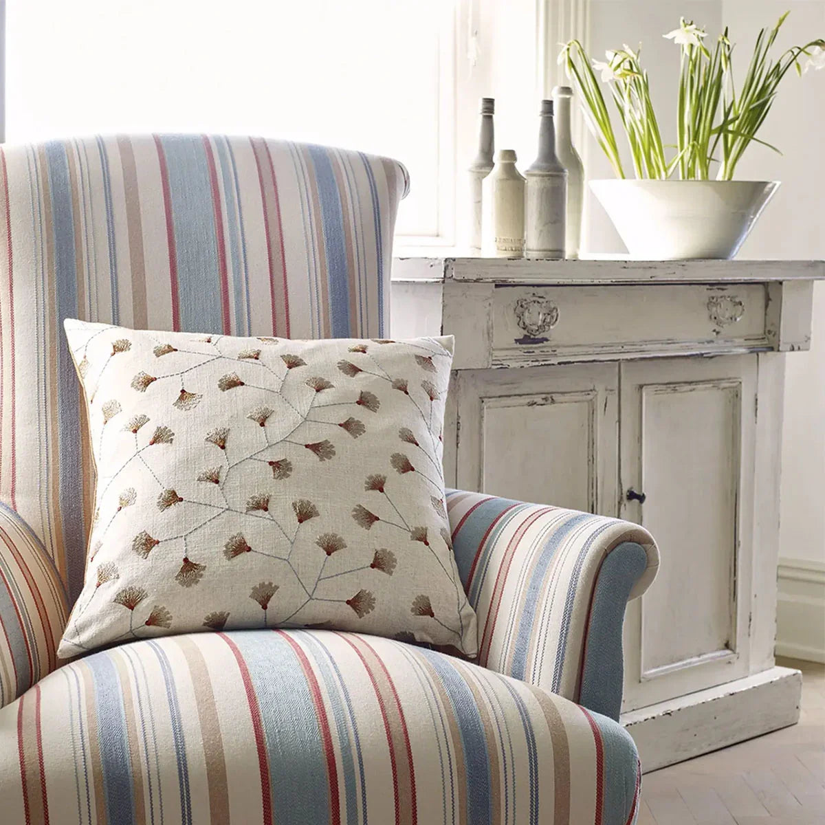 Gingko Trail Fabric - Sanderson