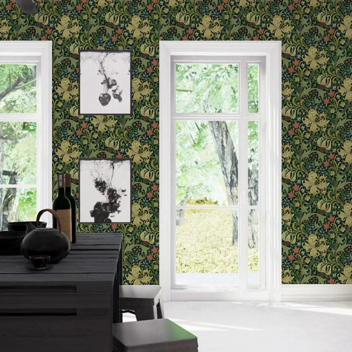 Golden Lily Wallpaper - Morris & Co