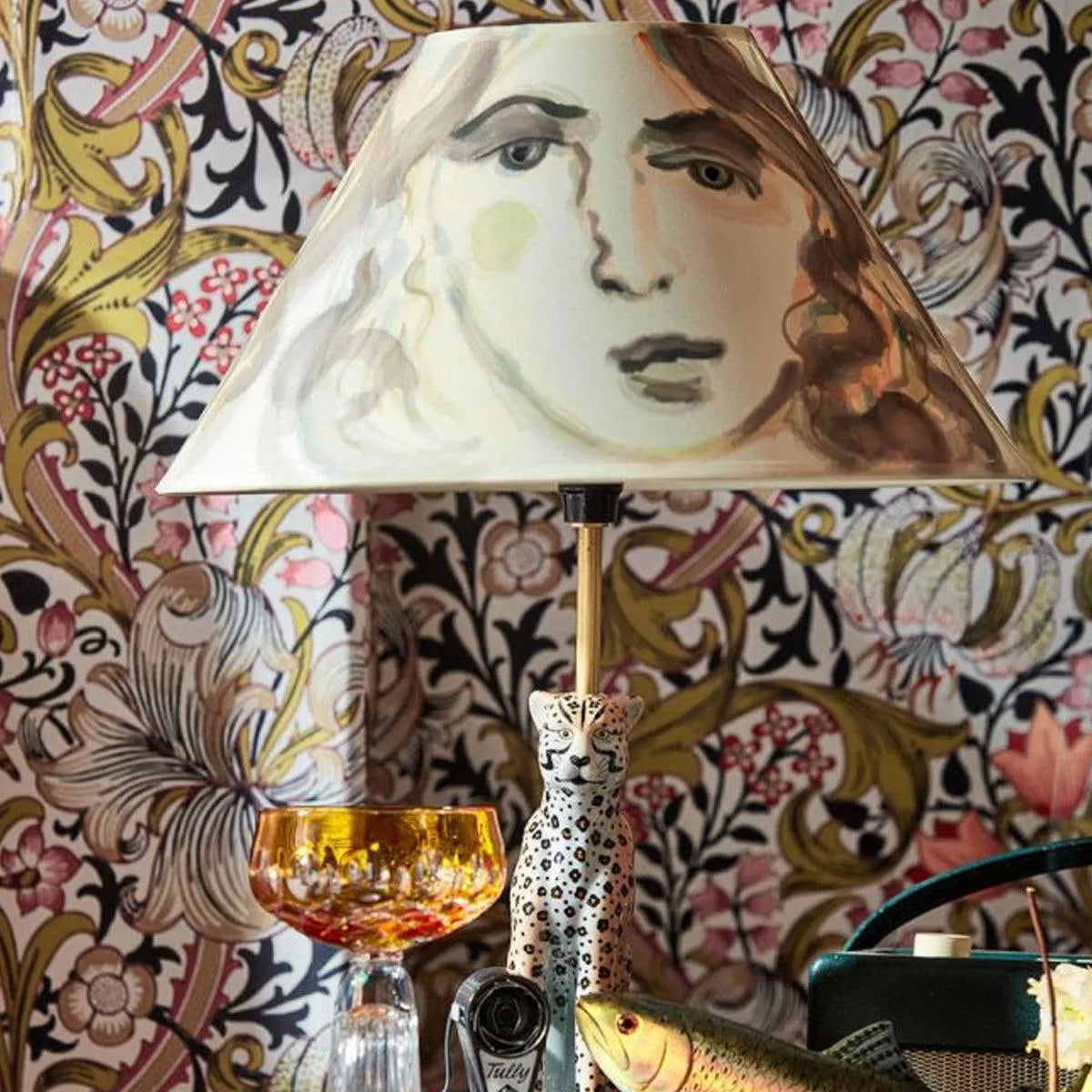 Golden Lily Wallpaper - Morris & Co
