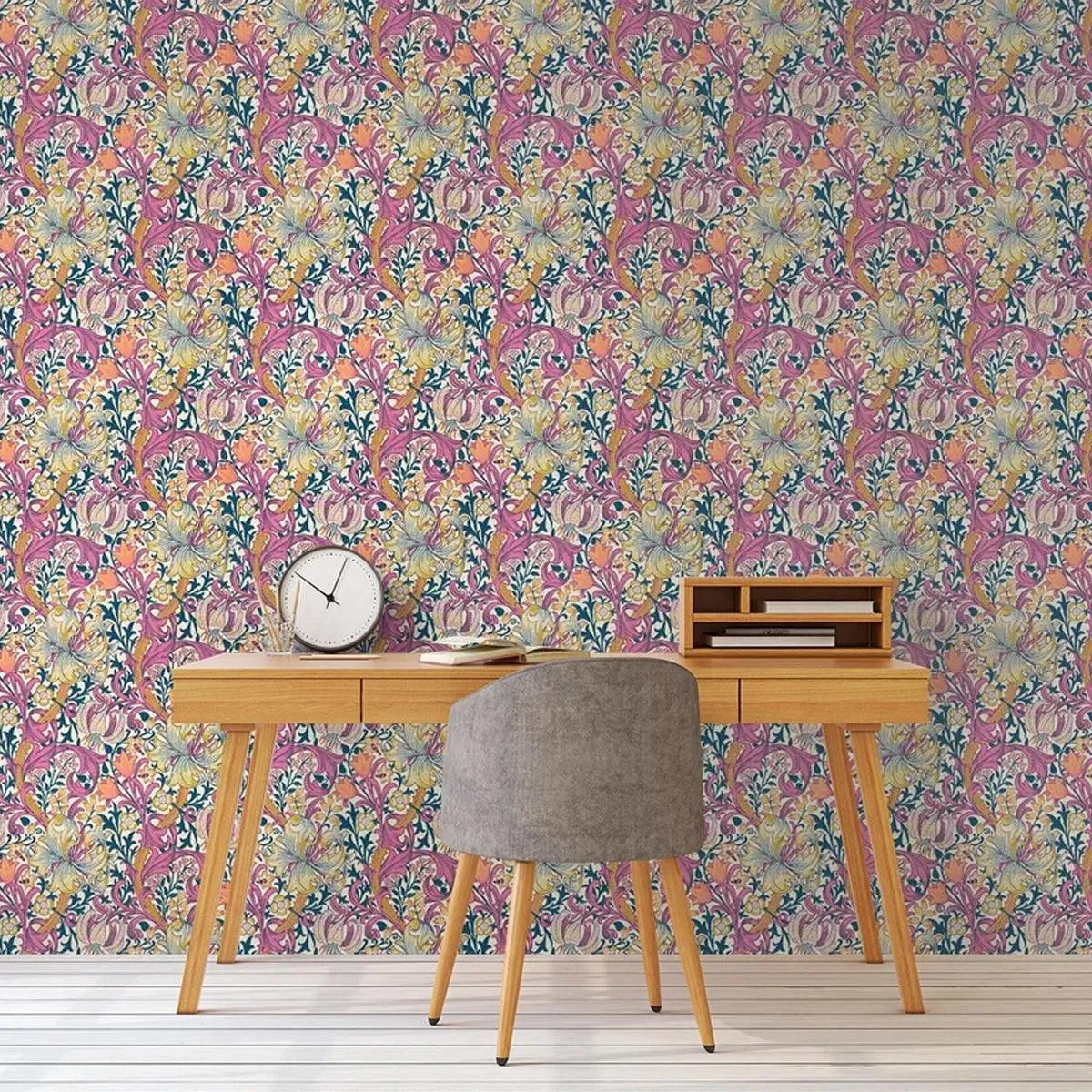 Golden Lily Wallpaper - Morris & Co