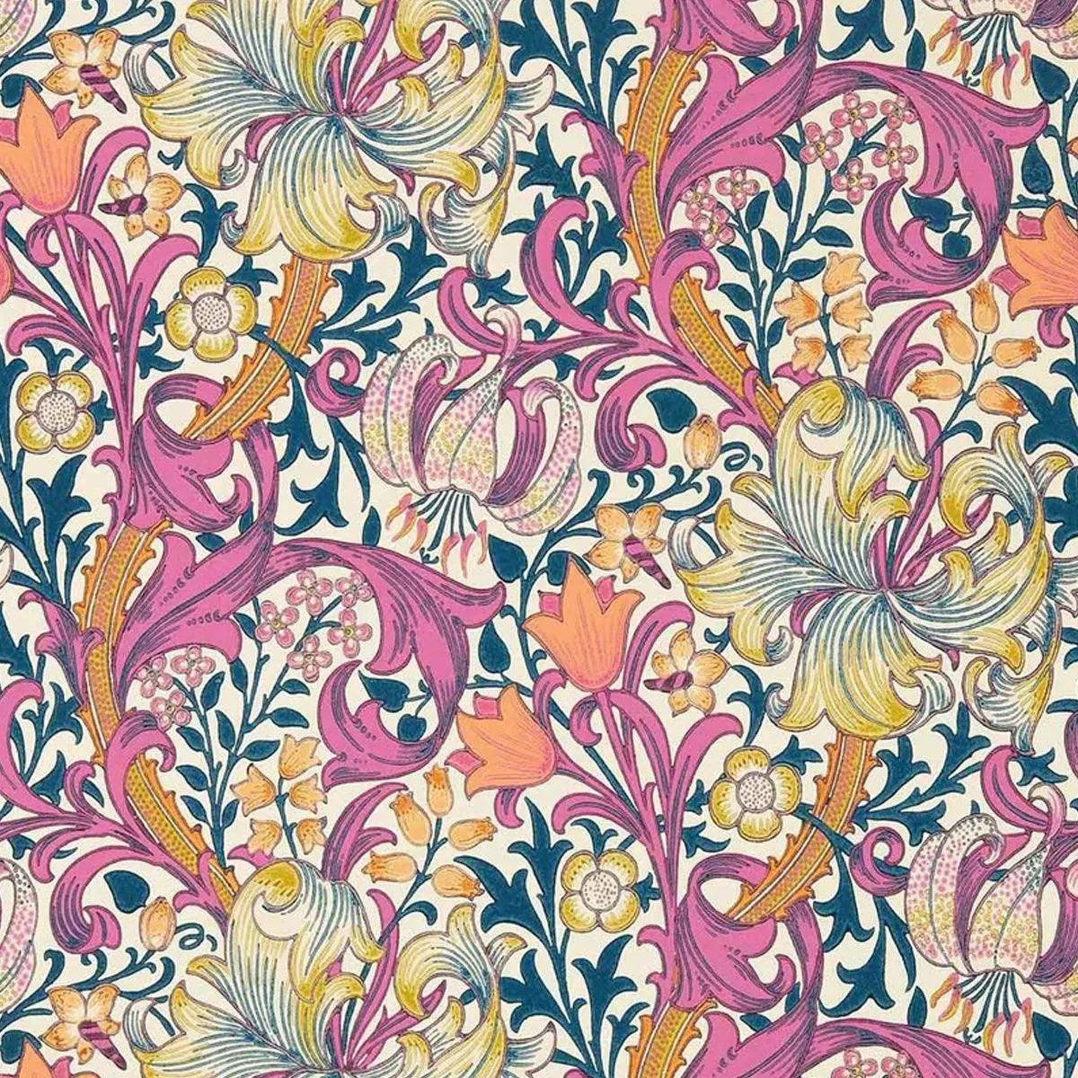 Golden Lily Wallpaper - Morris & Co