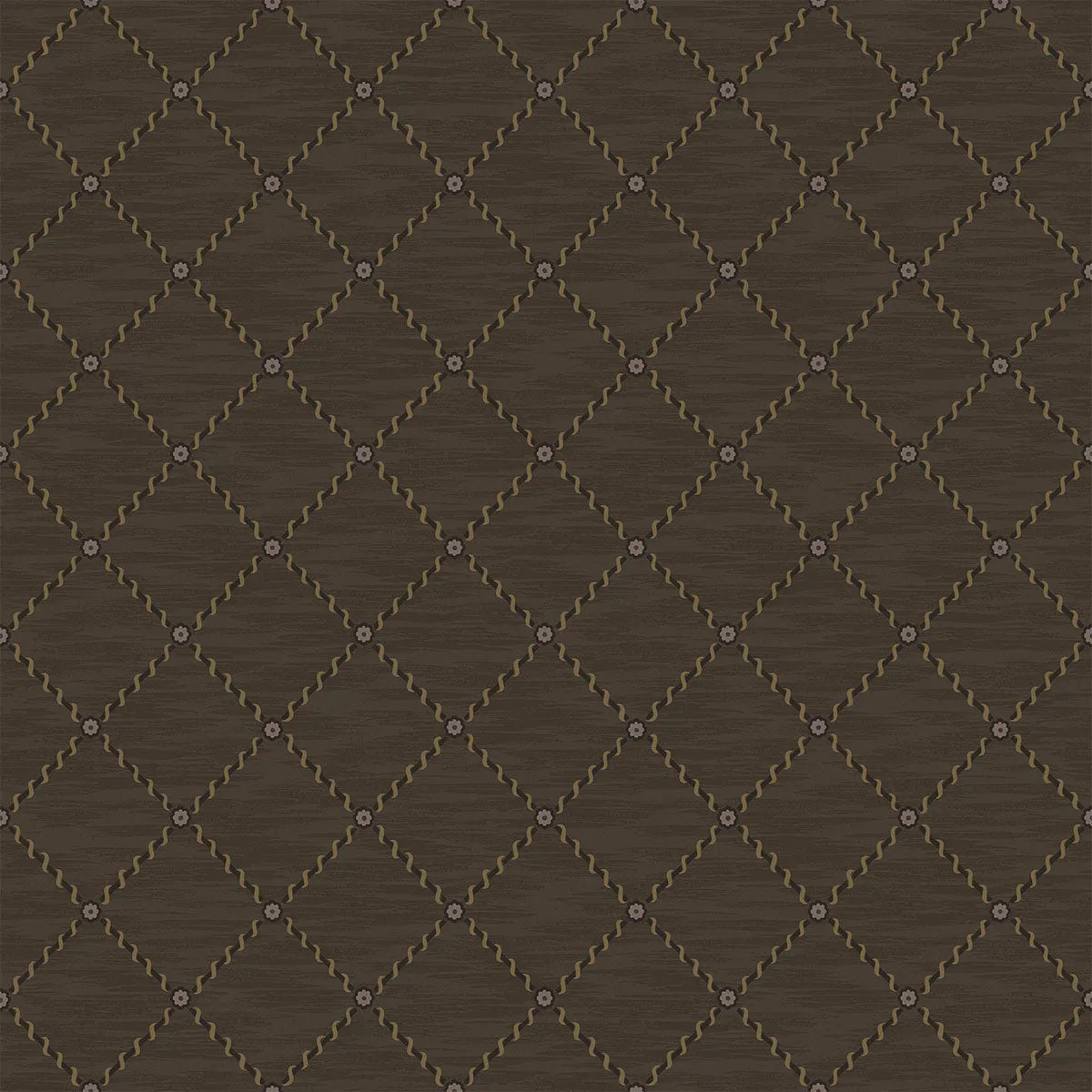 Golden Trellis Wallpaper - Borastapeter