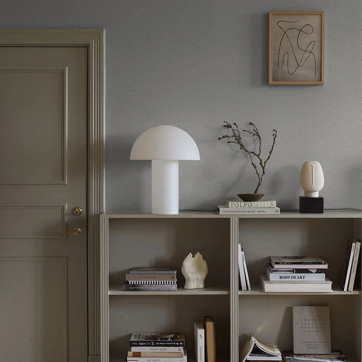 Golden Trellis Wallpaper - Borastapeter