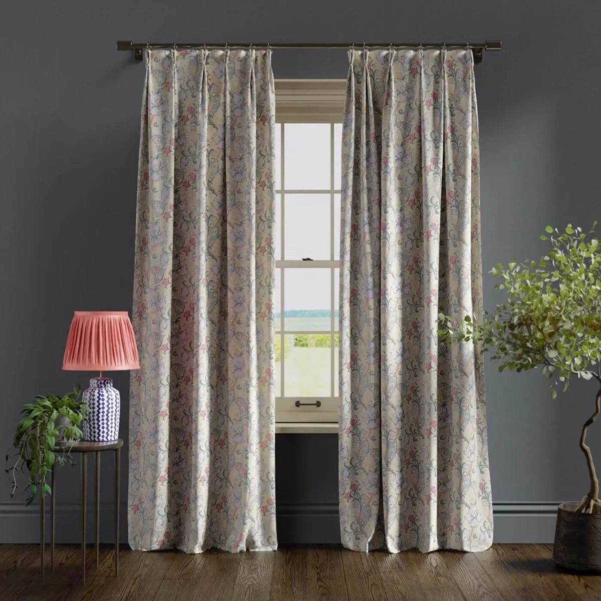 Golden Lily Fabric - Clarke & Clarke