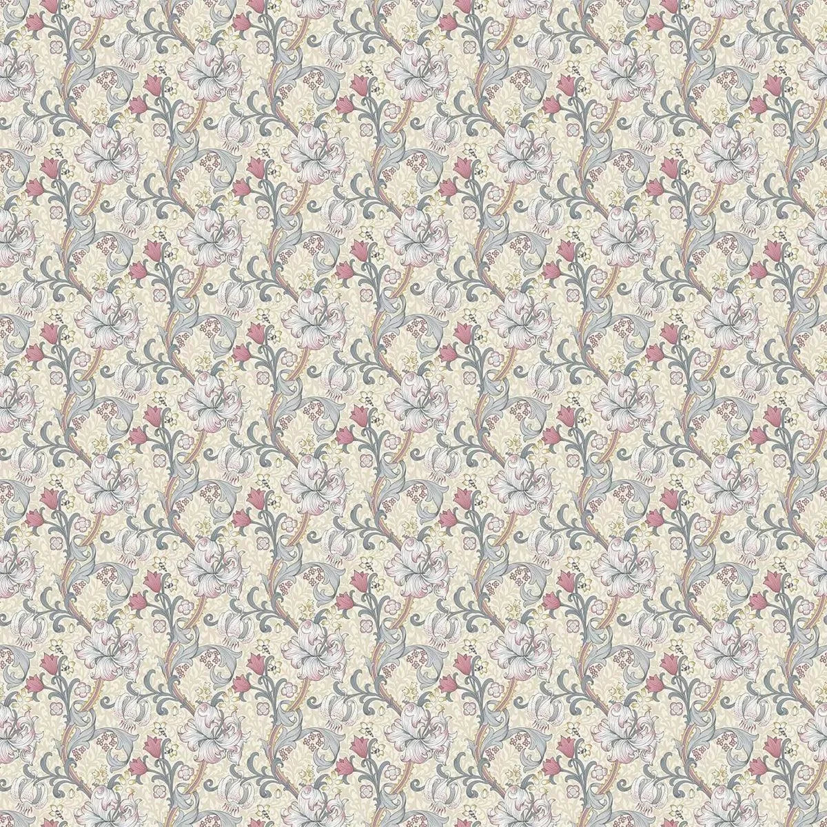 Golden Lily Fabric - Clarke & Clarke