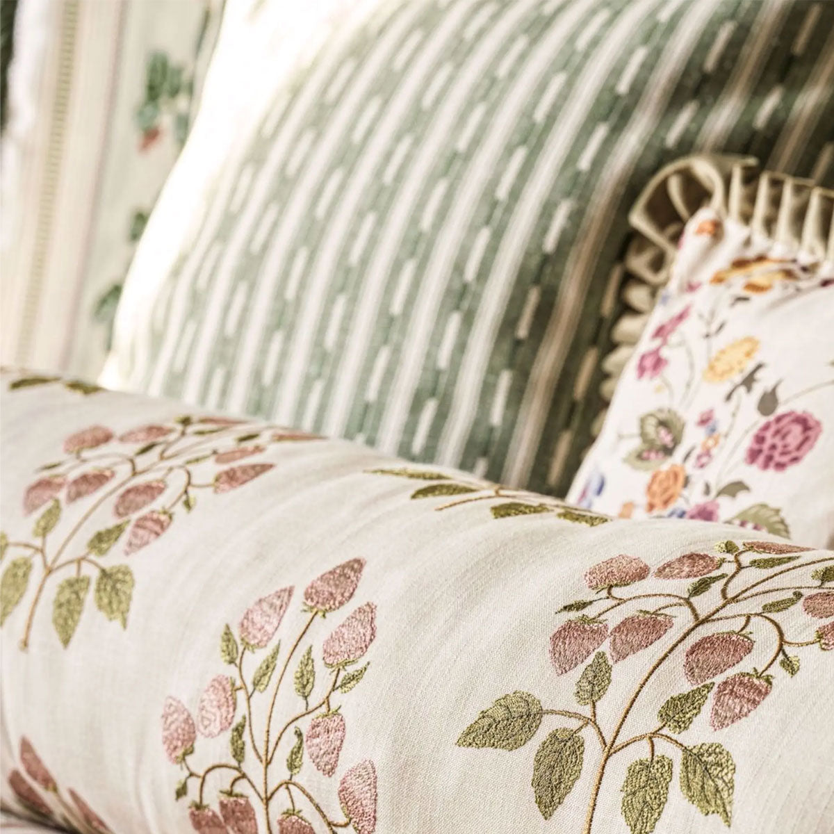 Goldings Hops Fabric - Sanderson
