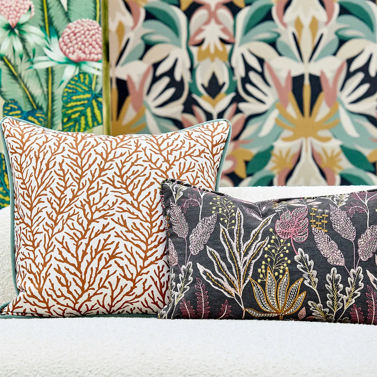 Gorgonian Fabric - Harlequin