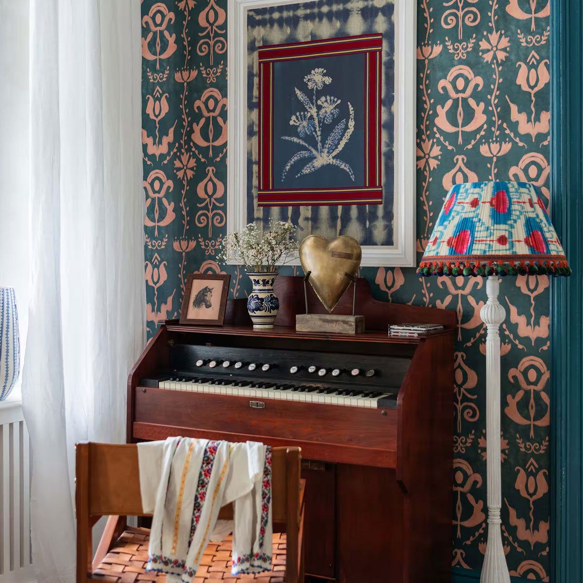Grandma's Stencil Wallpaper - Mind The Gap