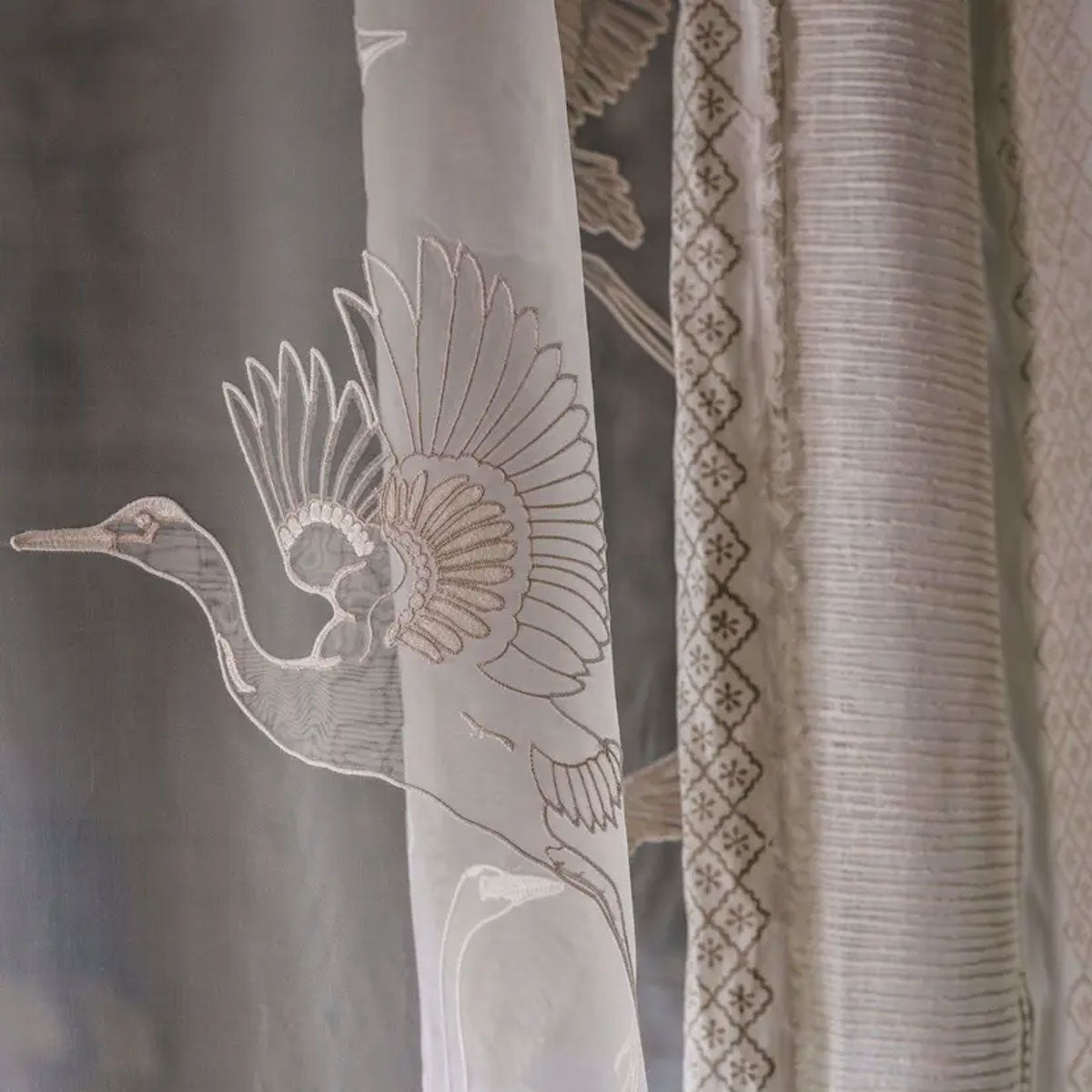 Great Egrets Fabric - Sanderson