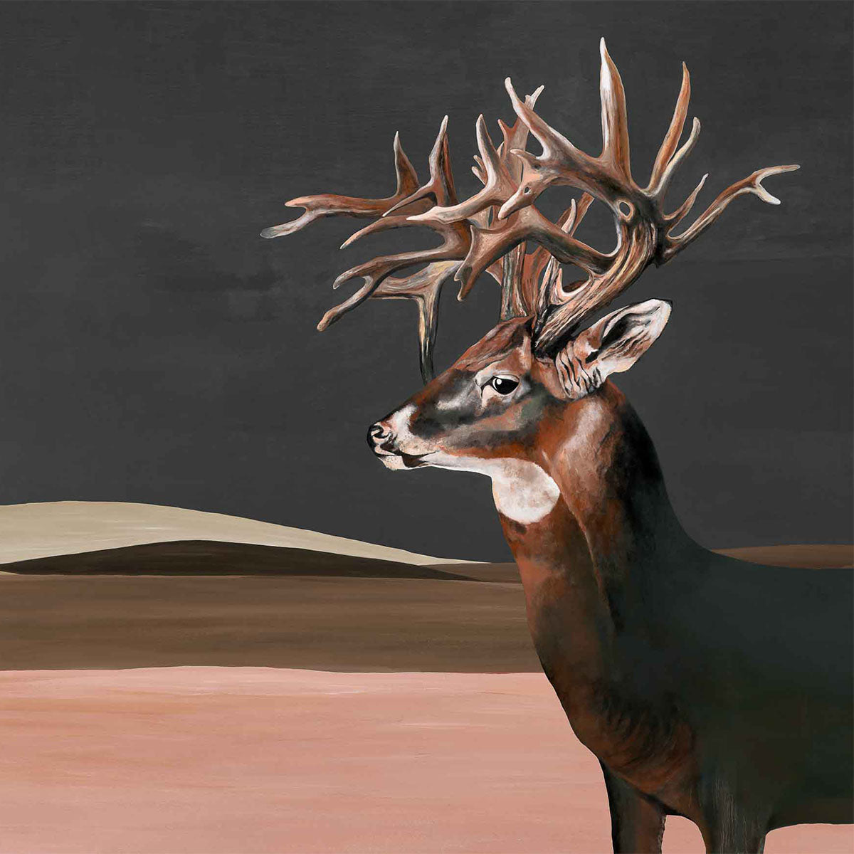 Great Deer Mural Wallpaper - Coordonne