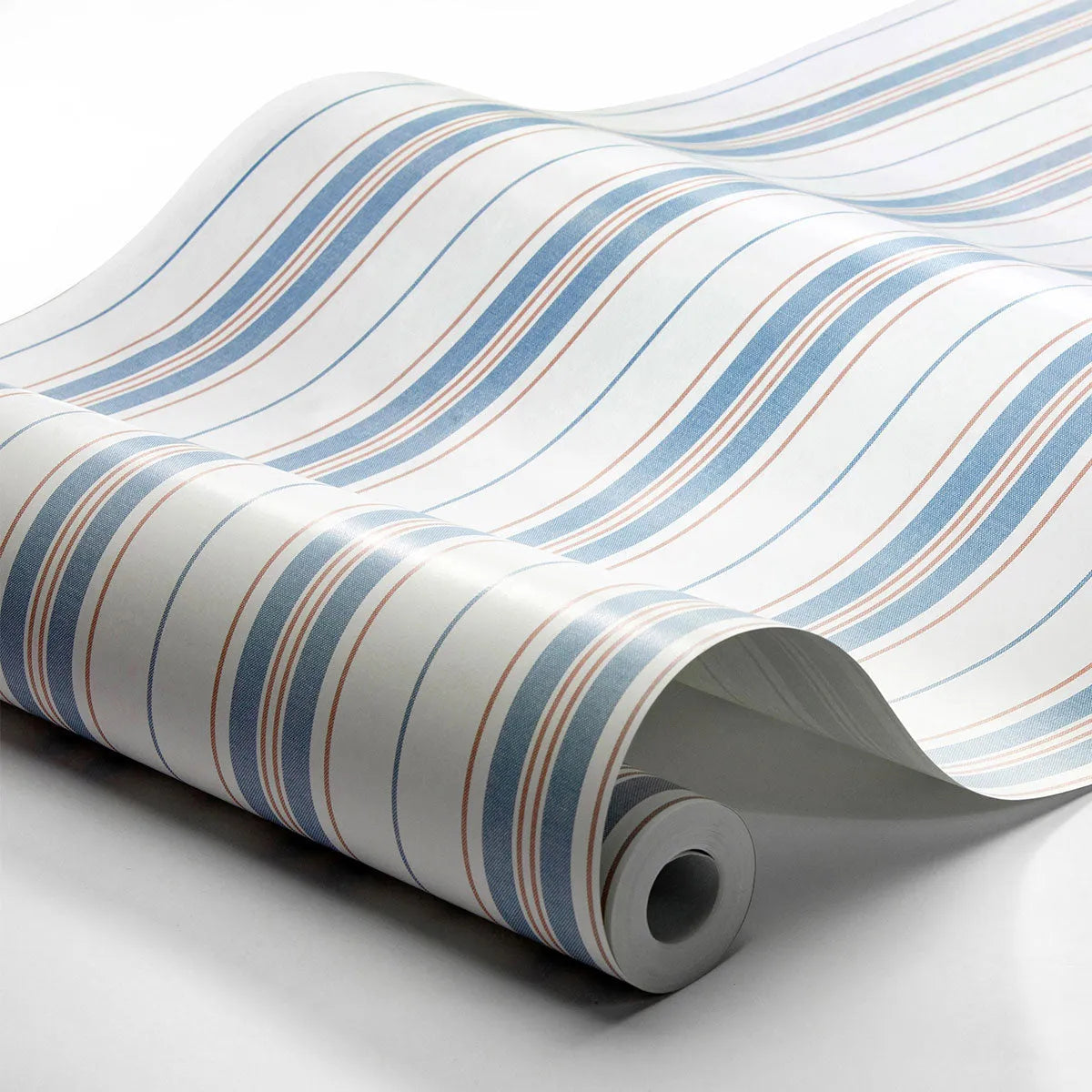 Hamnskär Stripe Wallpaper - Borastapeter