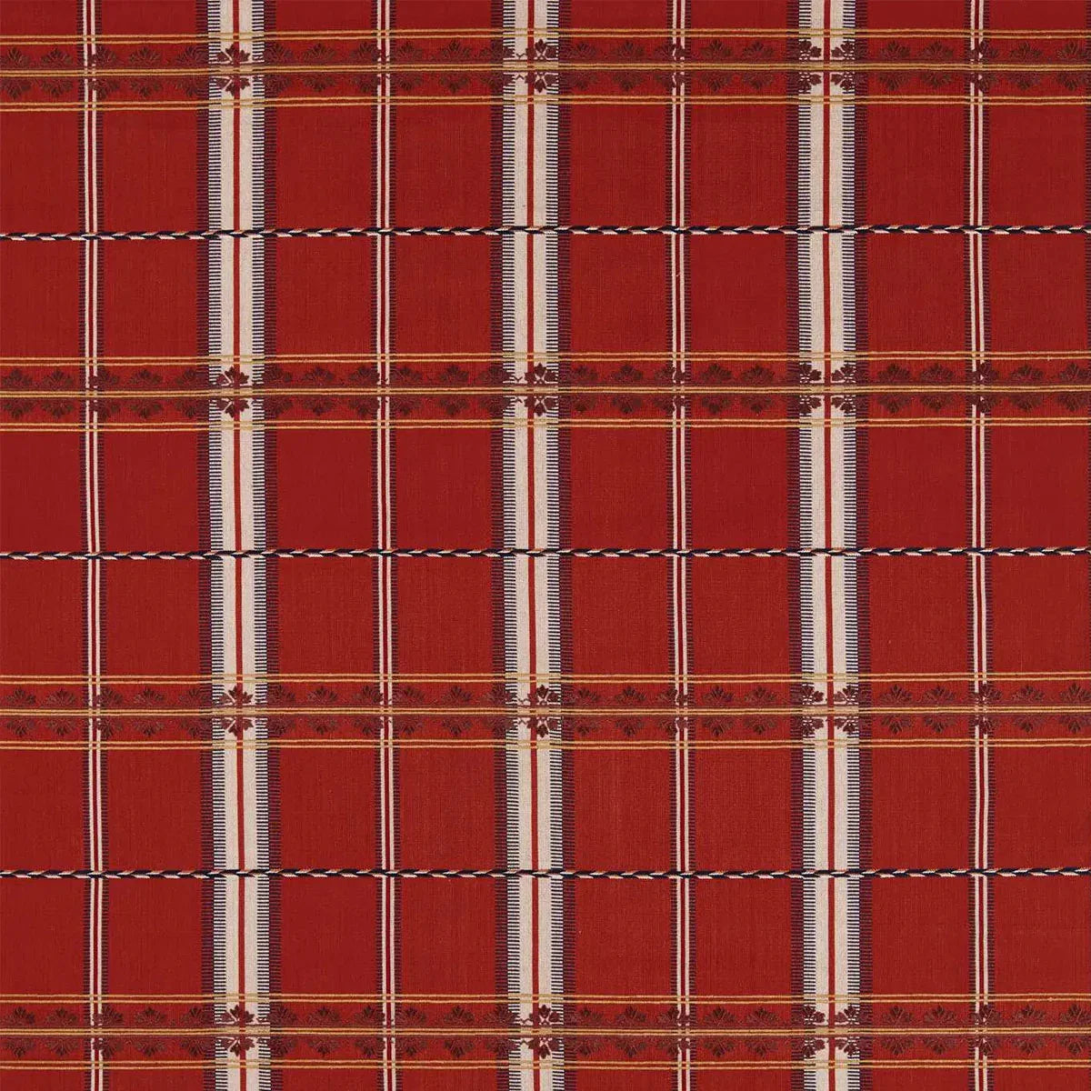 Hanover Check Fabric - Morris & Co