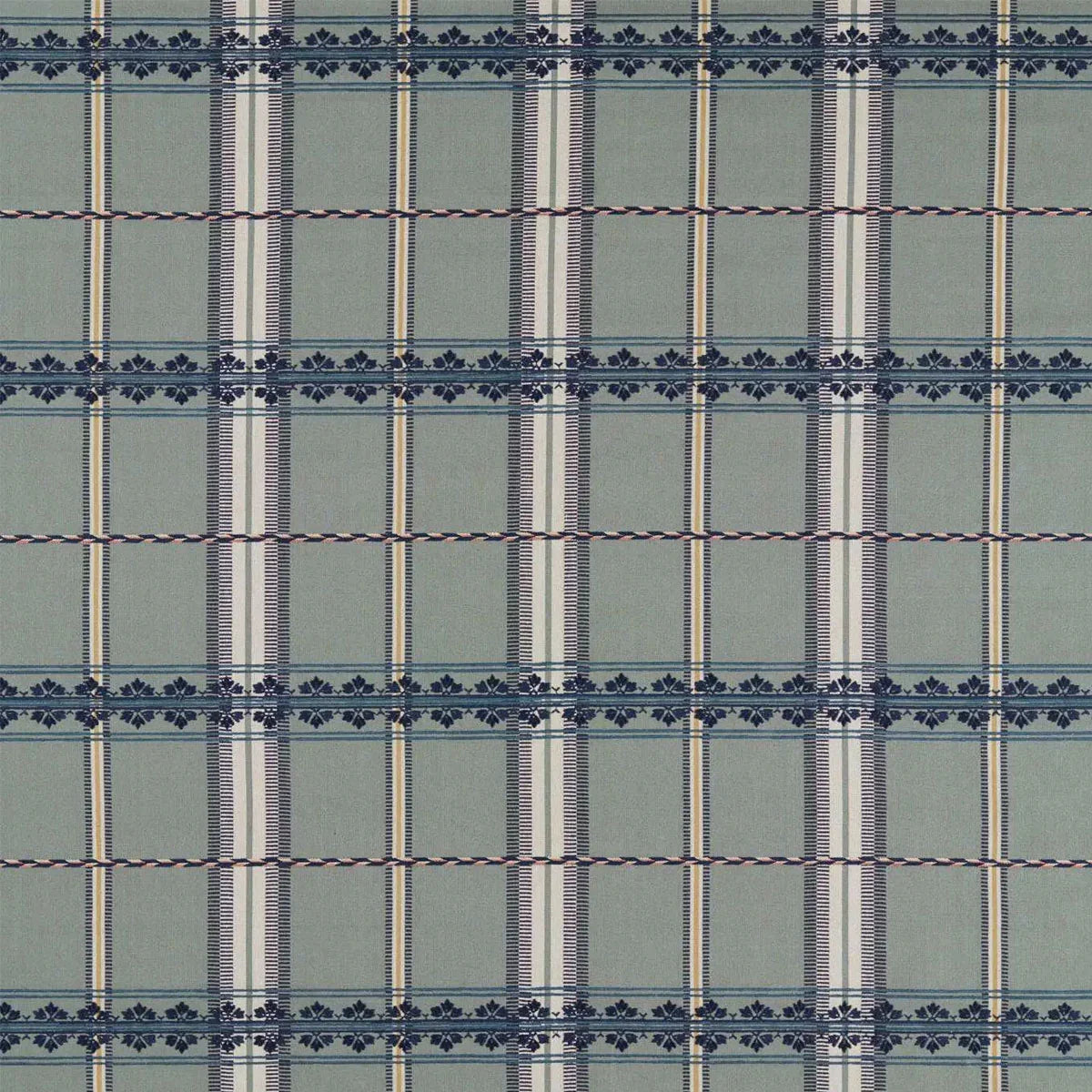 Hanover Check Fabric - Morris & Co
