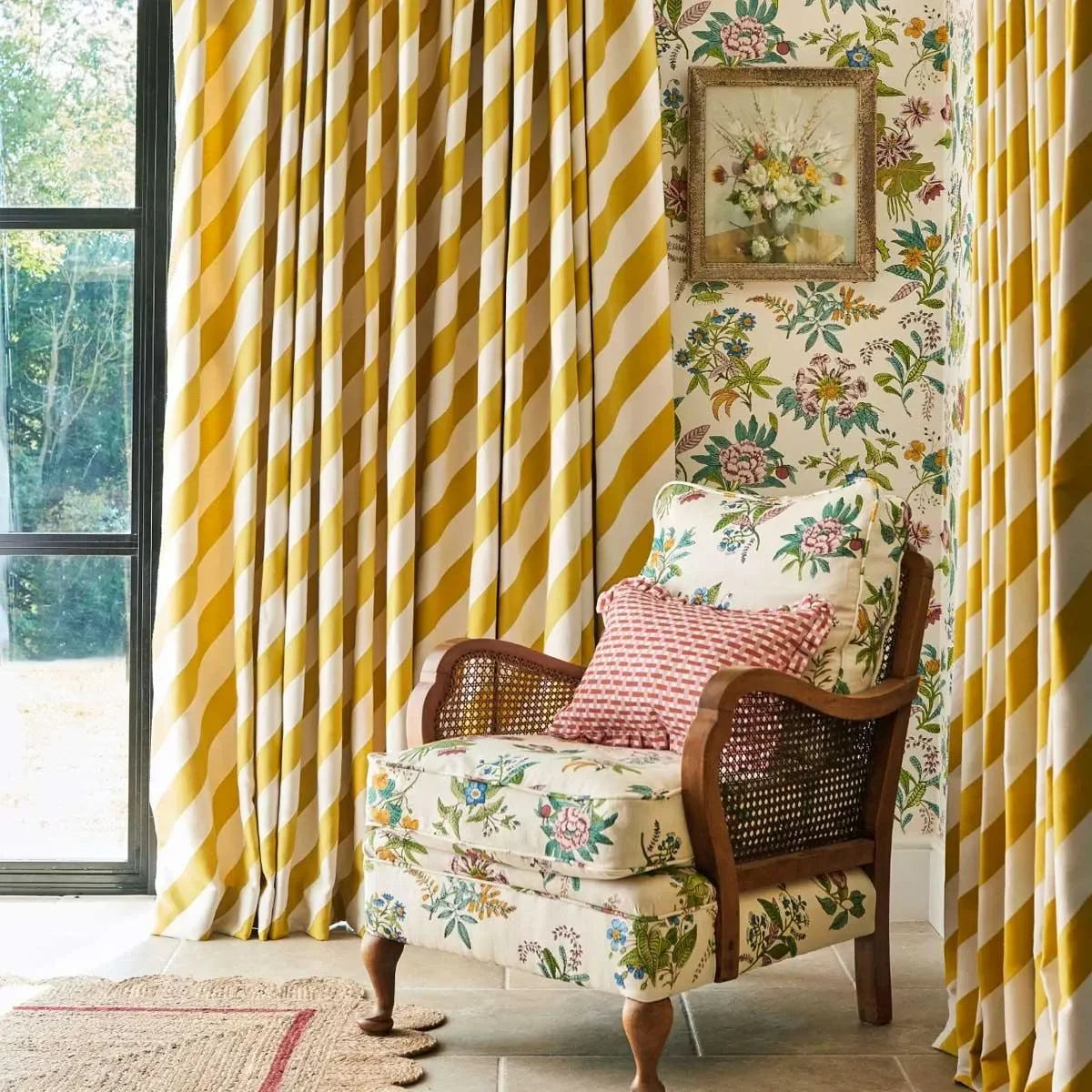 Basket Weave Fabric - Harlequin X Sophie Robinson