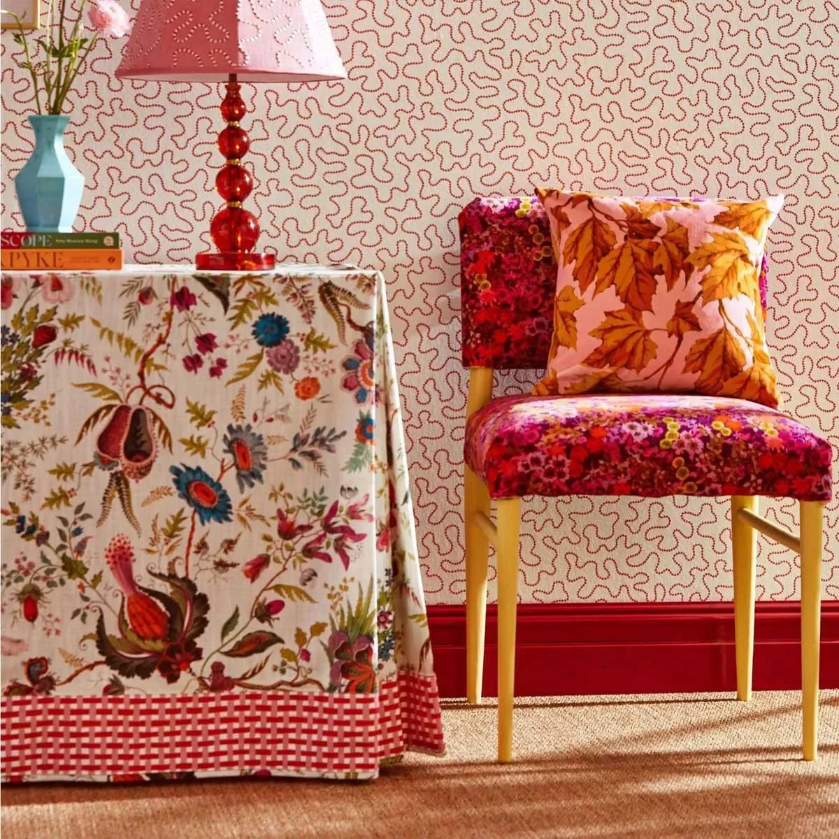 Basket Weave Fabric - Harlequin X Sophie Robinson