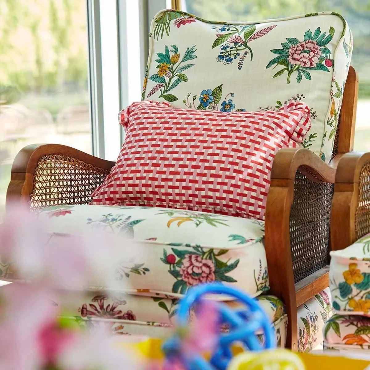 Basket Weave Fabric - Harlequin X Sophie Robinson