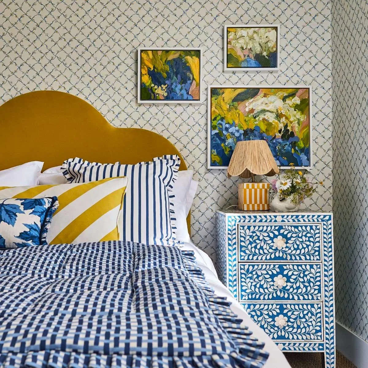 Basket Weave Fabric - Harlequin X Sophie Robinson