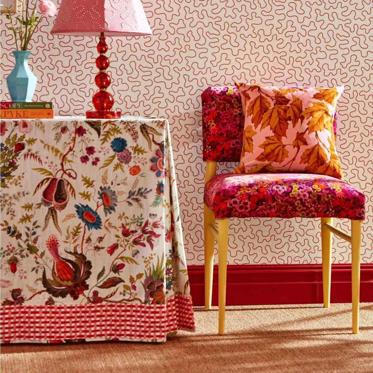 Dappled Leaf Fabric - Harlequin X Sophie Robinson
