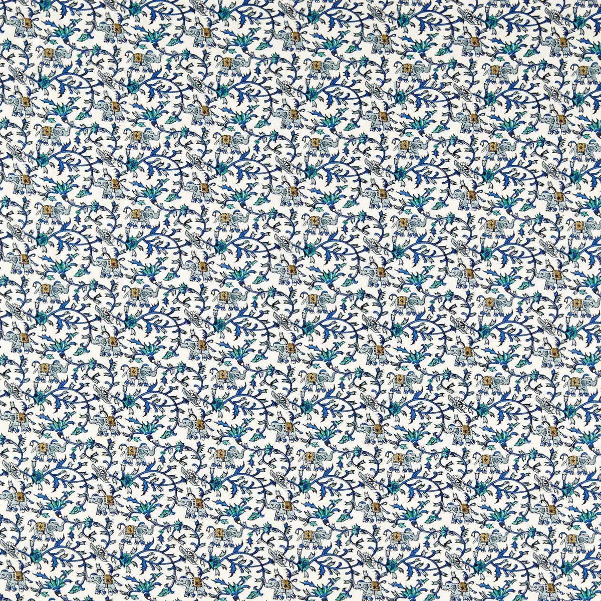 Hathi Embroidery Fabric - Clarke & Clarke
