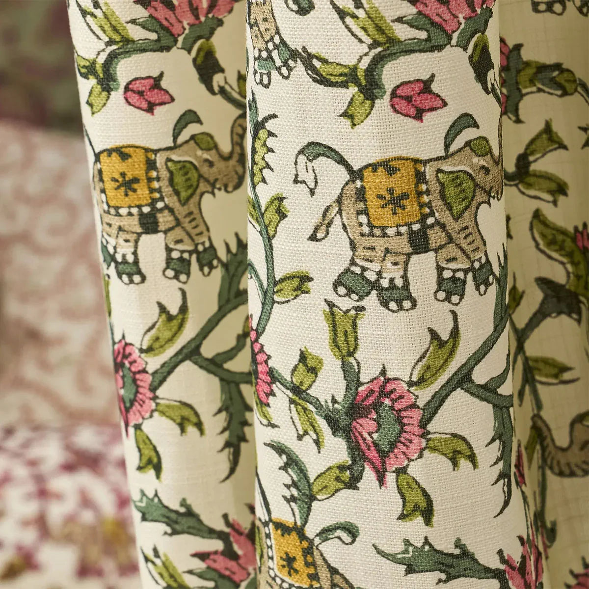 Hathi Fabric - Clarke & Clarke