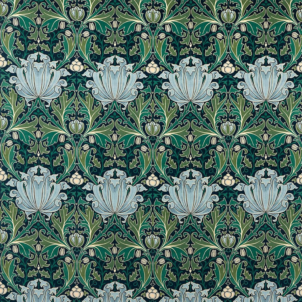 Helena Velvet Fabric - Morris & Co
