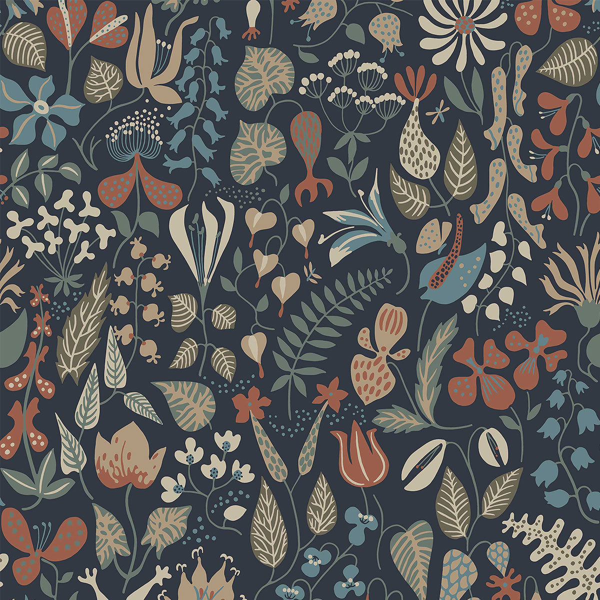 Herbarium Wallpaper - Borastapeter