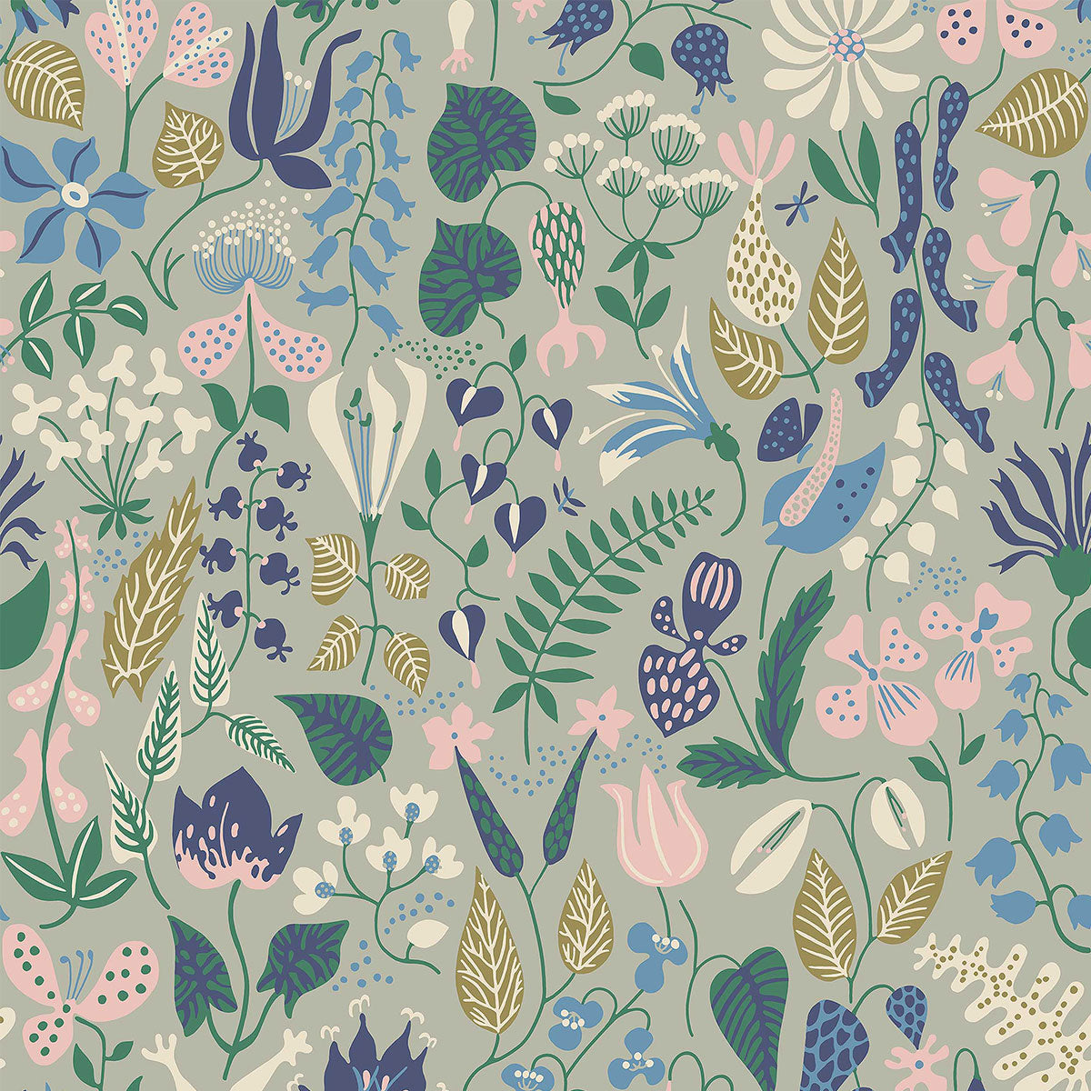 Herbarium Wallpaper - Borastapeter