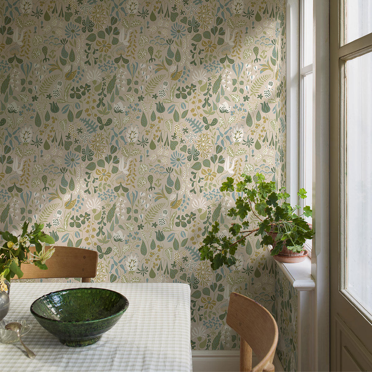 Herbarium Wallpaper - Borastapeter