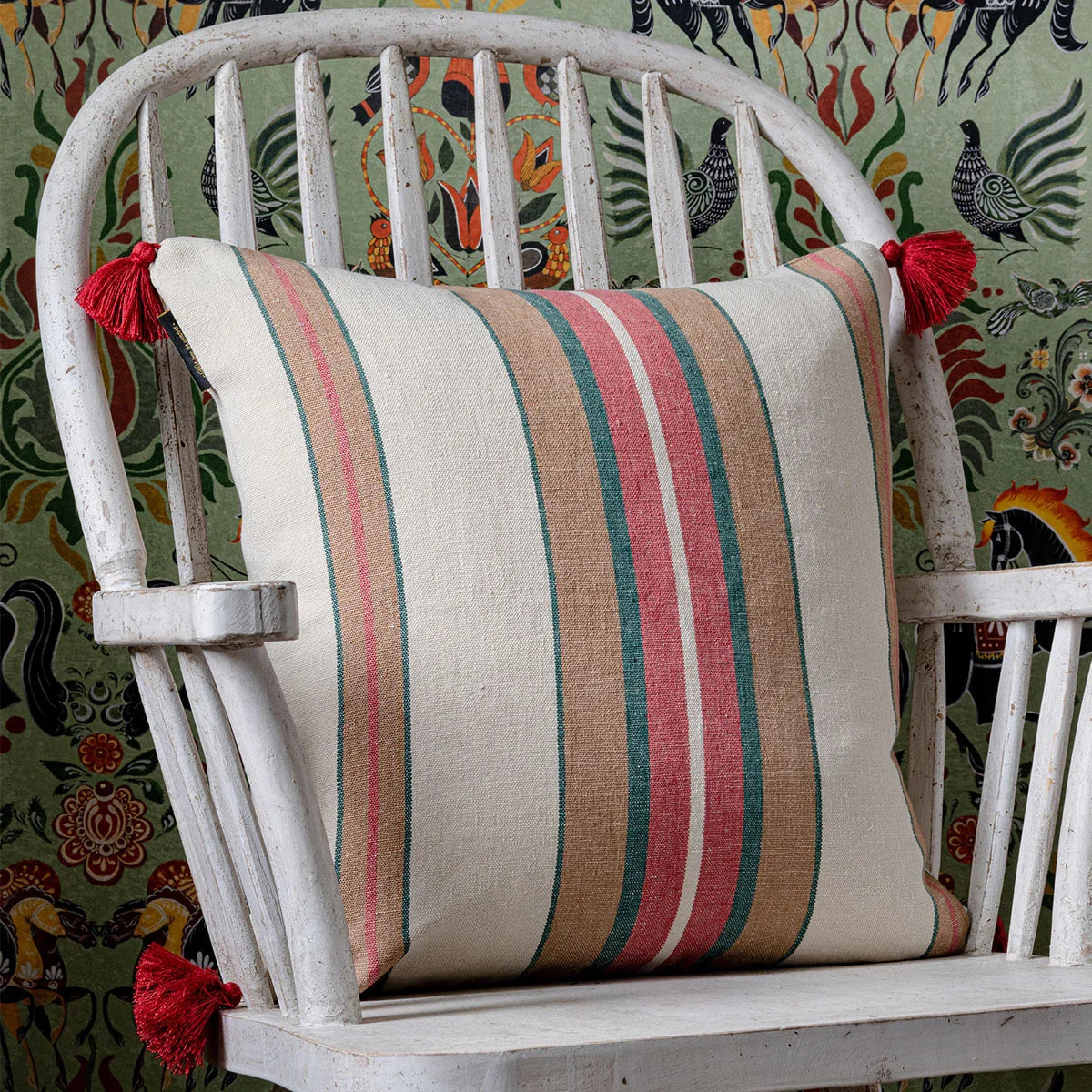 Herina Stripe Cushion - Mind The Gap