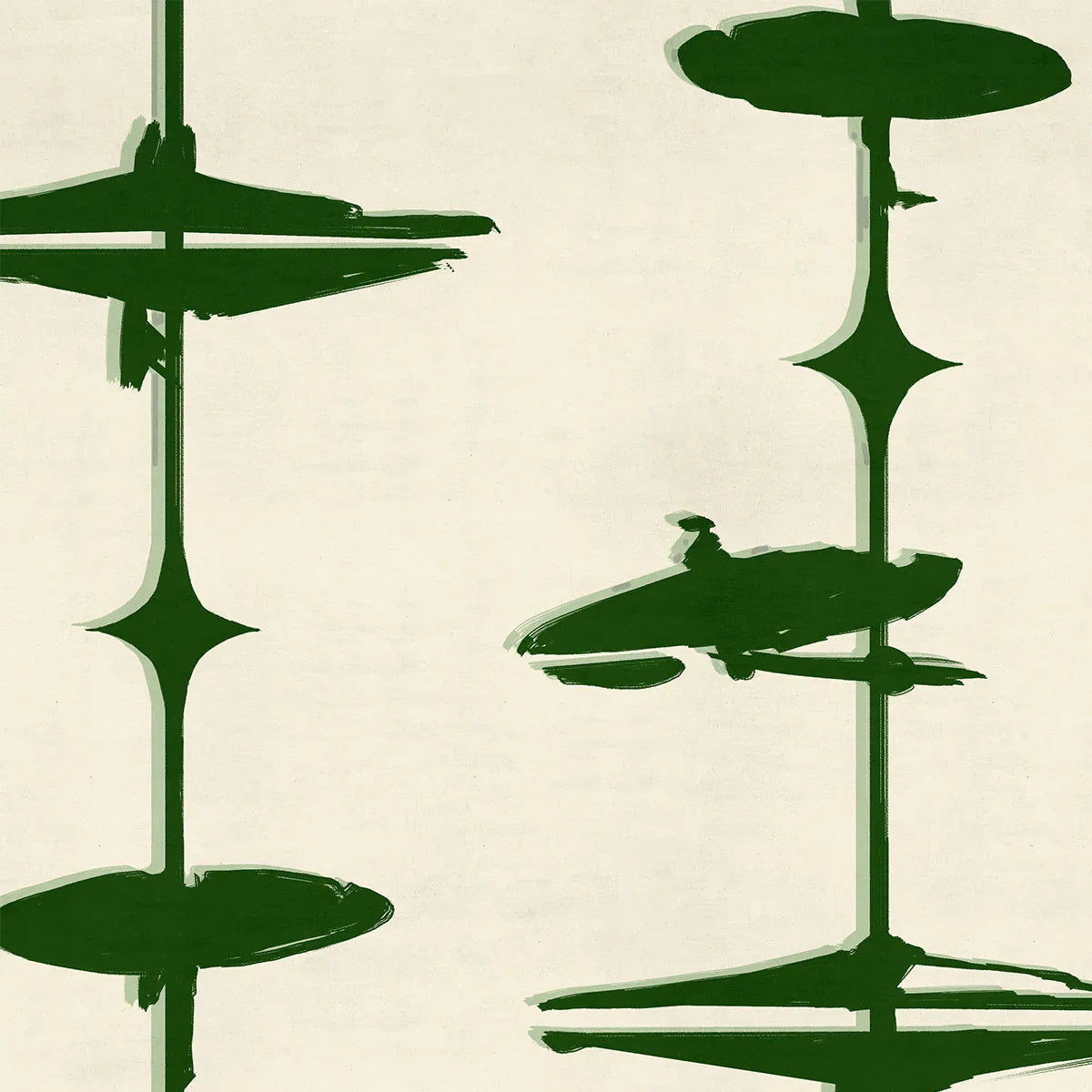 Hi Hats Wallpaper - Mind The Gap