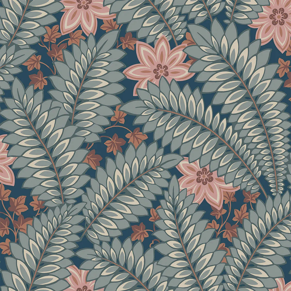 Hidden Ivy Wallpaper - Borastapeter