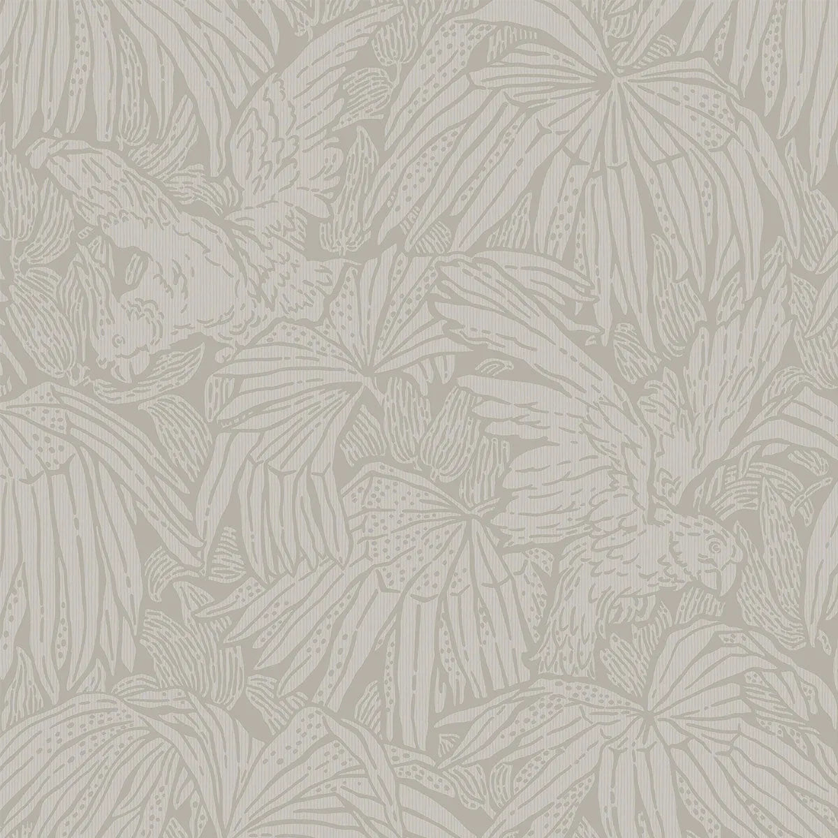 Hidden Parrot Wallpaper - Borastapeter