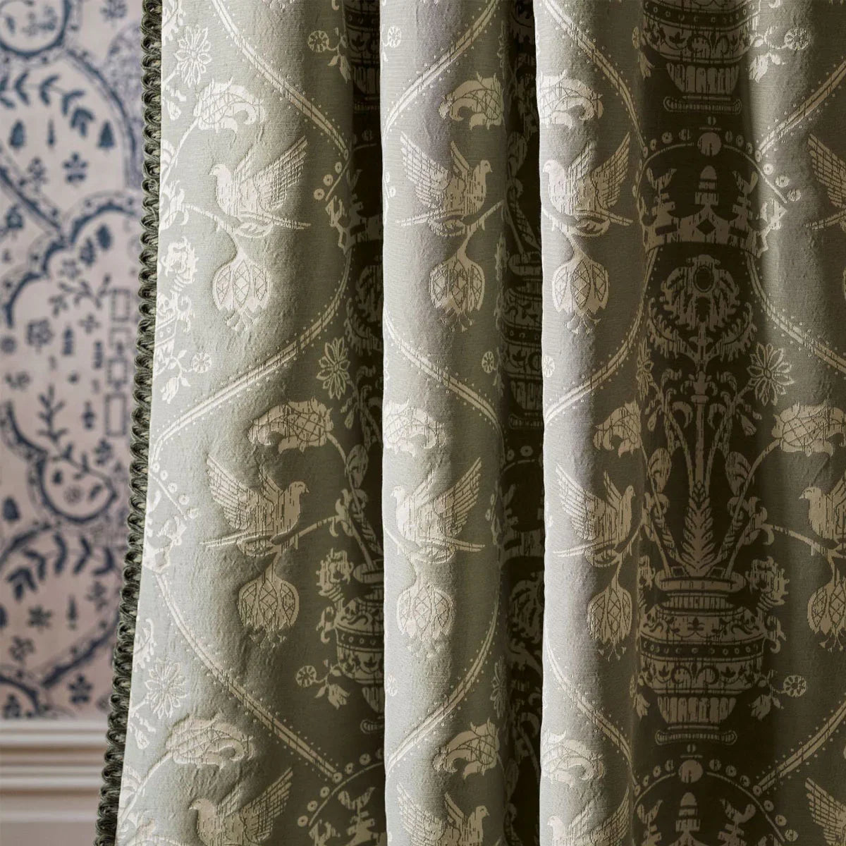 Highgrove Damask Fabric - Sanderson