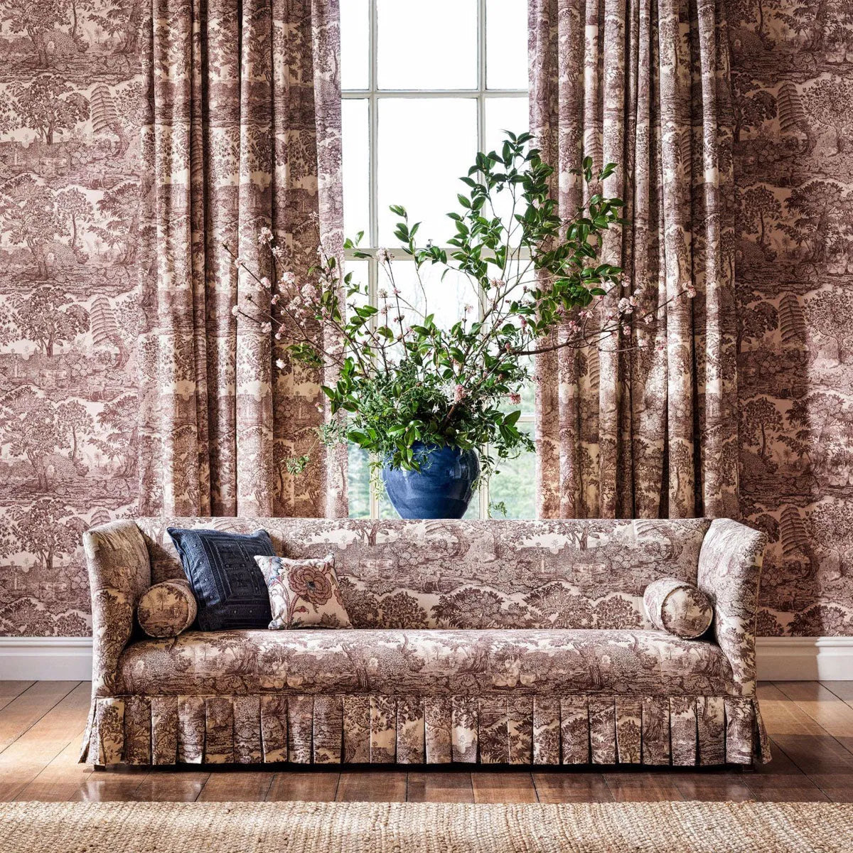 Highgrove Toile Fabric - Sanderson