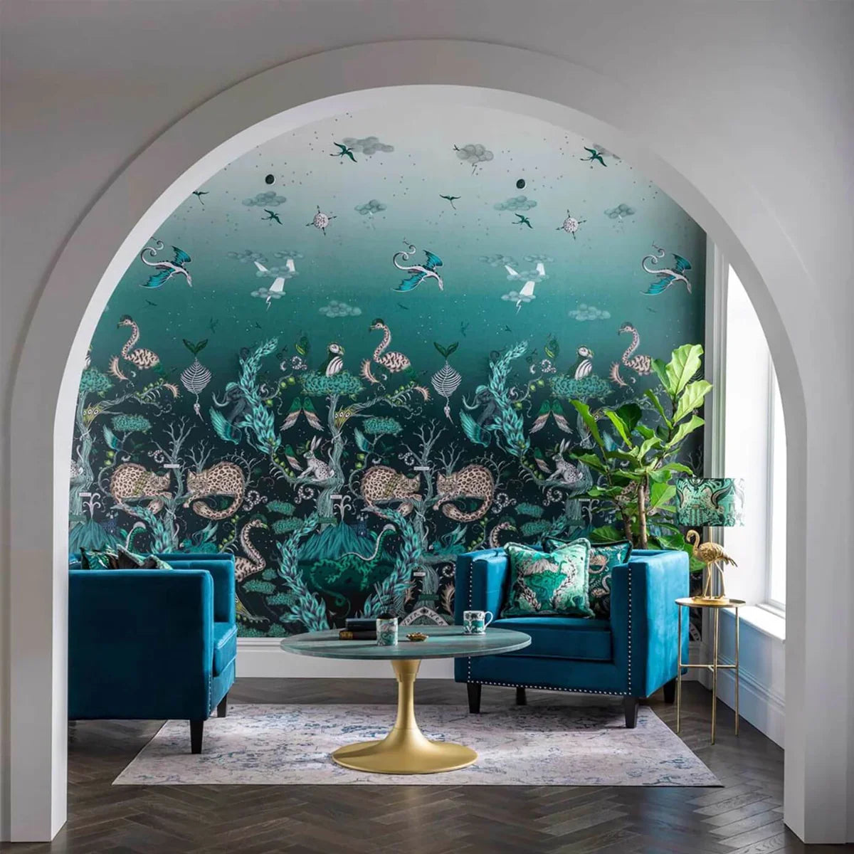 Highland Wonder Wallpaper - Clarke & Clarke X Emma Shipley